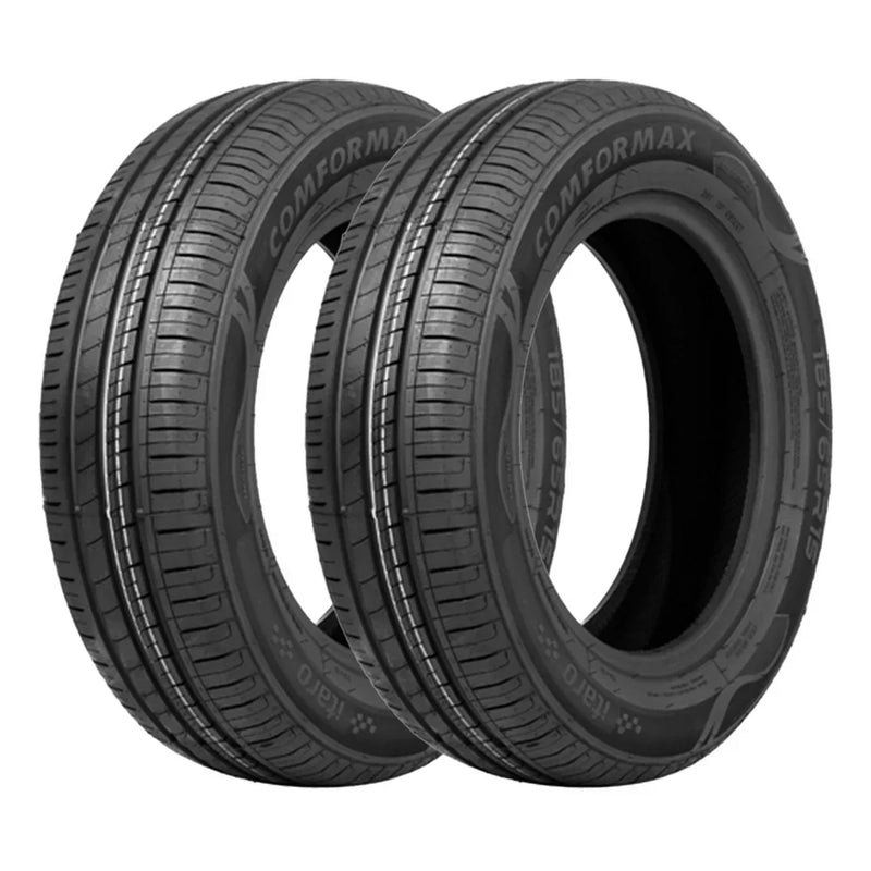Kit 2 Pneus Aro 13 Itaro Comformax 175/60-13 77H